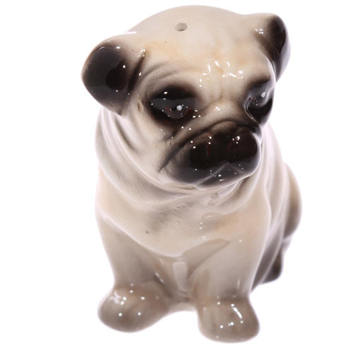 Ceramic Pug Salt and Pepper Set