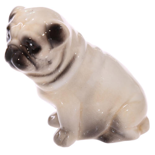 Ceramic Pug Salt and Pepper Set