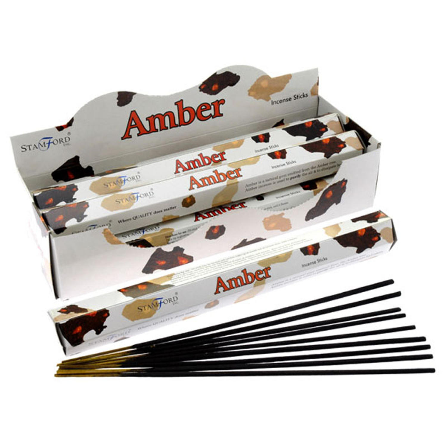 Stamford Hex Incense - Amber