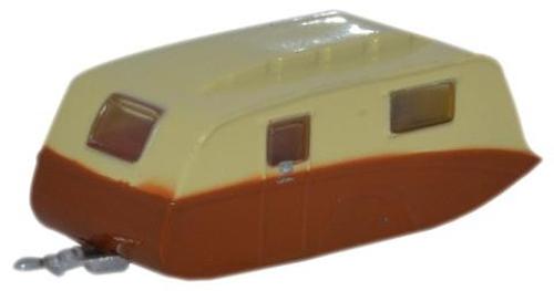 Cream & Brown Caravan