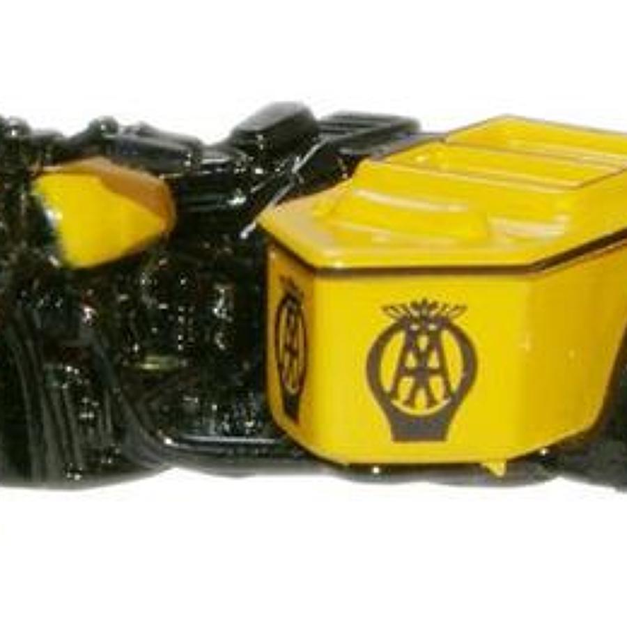 BSA Motorcycle and Sidecar