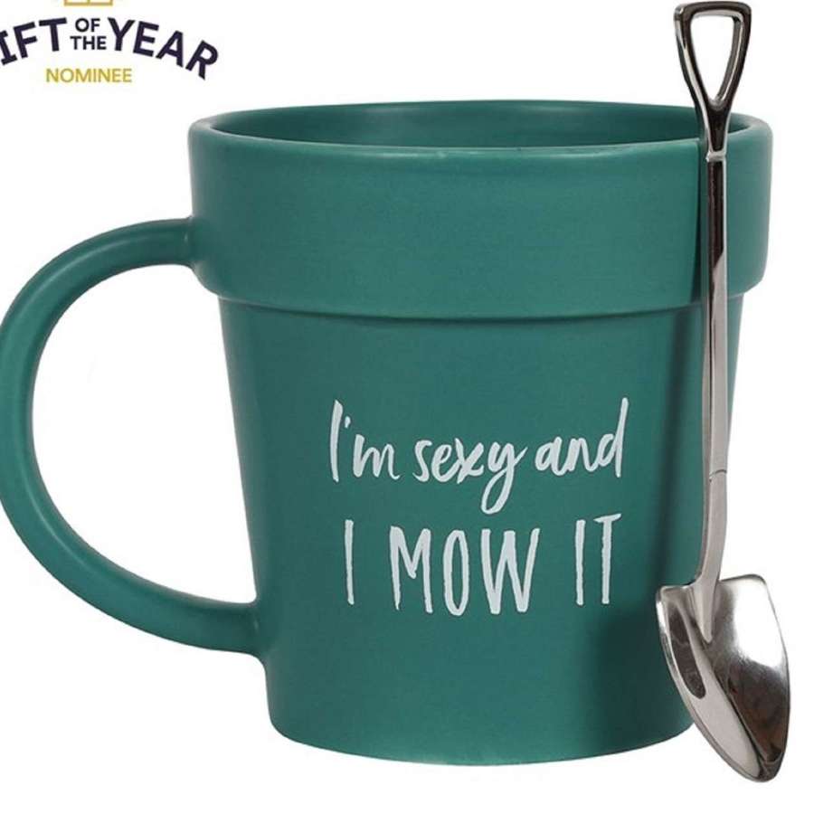 Pot Mug and Shovel Spoon