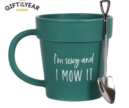 Pot Mug and Shovel Spoon